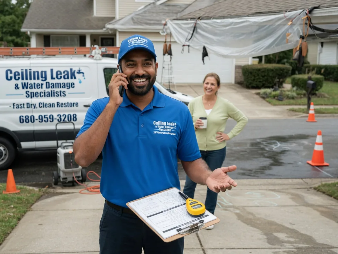 Ceiling Leak Cleanup Buena Park, CA FAQs